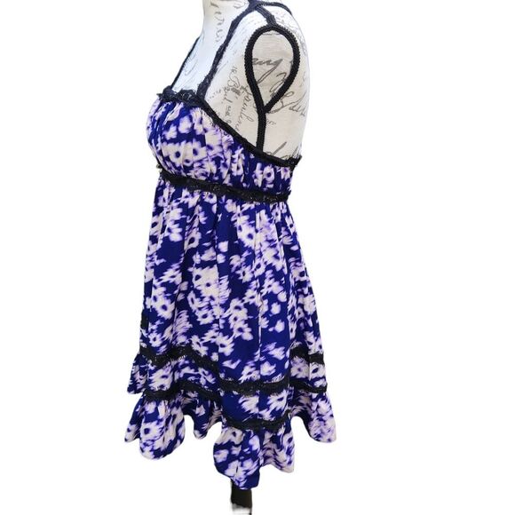 Urban Outfitters NWT Eliana Strappy Back Floral Babydoll DRESS Small - Picture 5 of 11